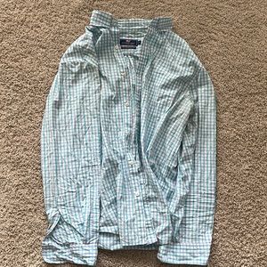 Long Sleeve Classic Fit Vineyard Vines Button Up